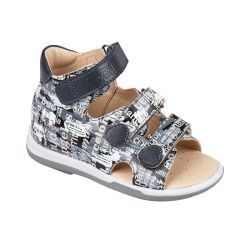 TW-140 (цв.25-антрацит) Туфли (откр.нос,натур.кожа)