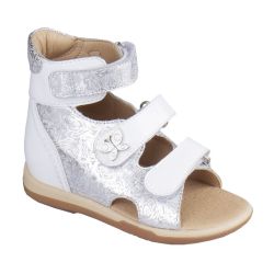 TW-174 (цв.8-бело-серебряный, 22) Туфли  (отк.носок, выс.задник, ON STEAM)