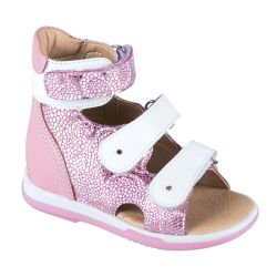 TW-174 (цв.4-розово-белый, 22) Сандалеты ортопедические малосложные