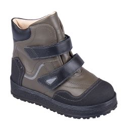 TW-540 (цв.19-хаки, 27) Ботинки (станд.задн., натур.мех, съемн.стелька)