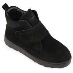 DTD-750 (цв.2-черный велюр, 41) Ботинки утепленные